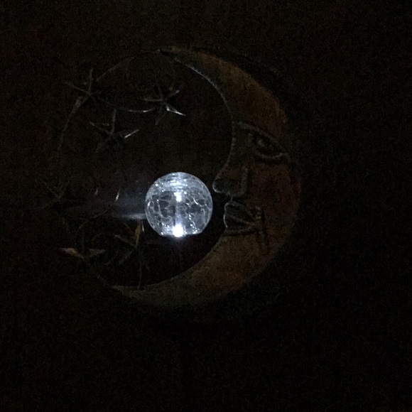 FLASH SALE Moon and Stars Solar Garden Pick - Picture 4 of 4